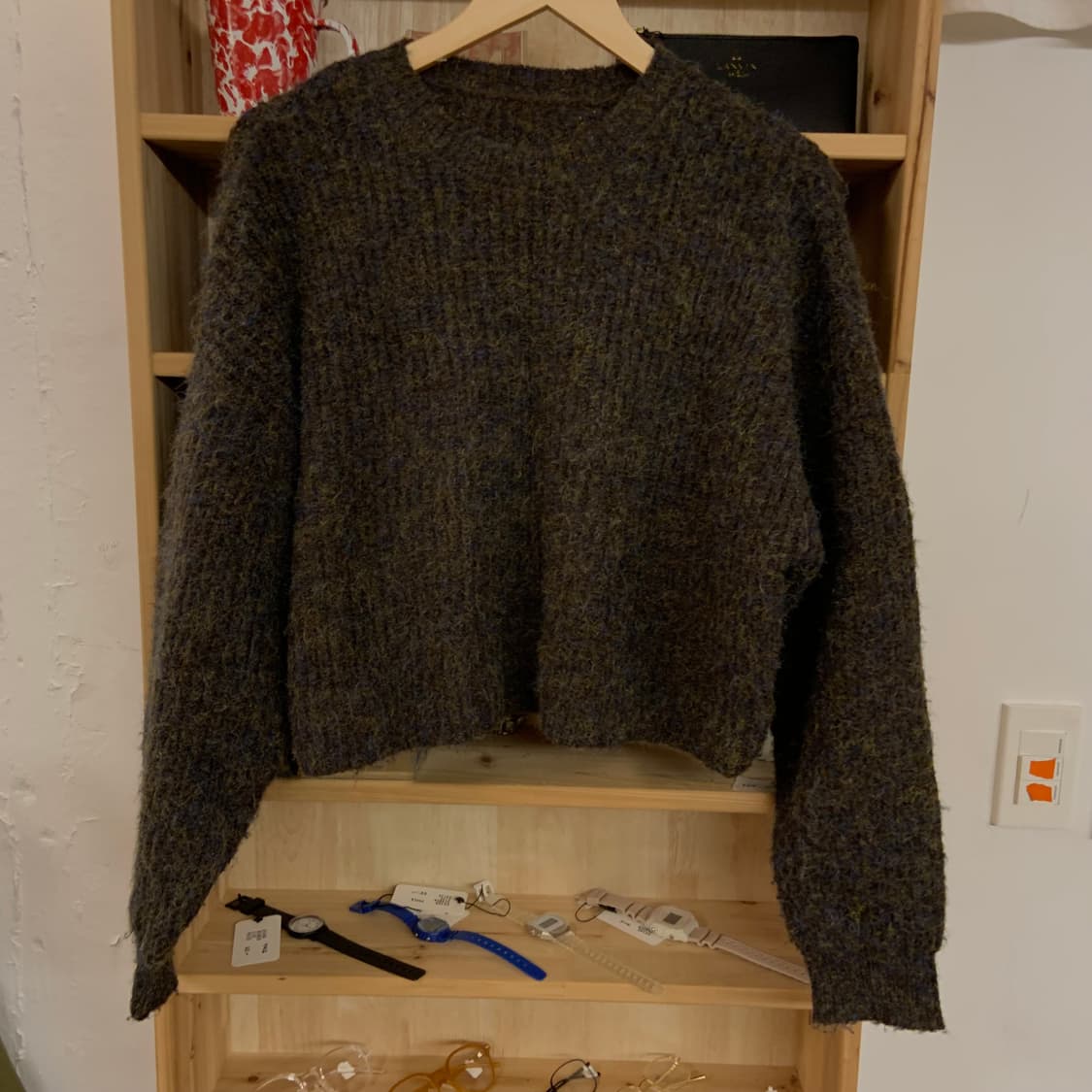 보카시 크롭 니트 상품이미지1