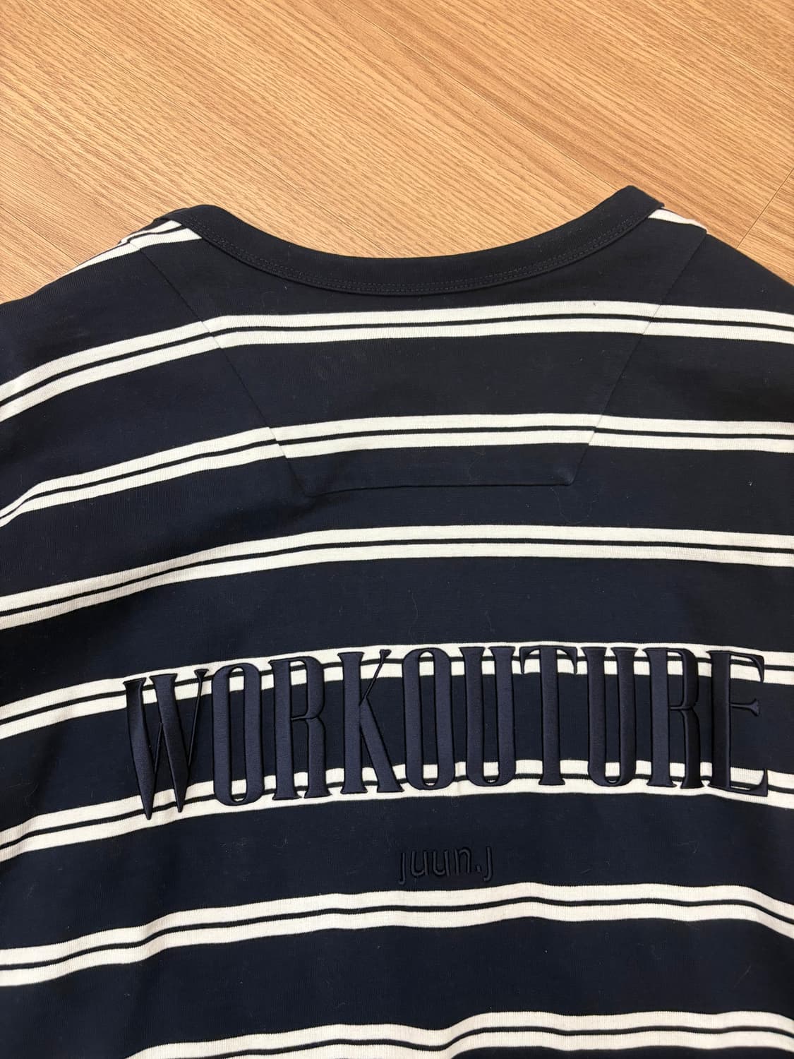 준지 스트라이프 롱슬리브 긴팔티 상품이미지4