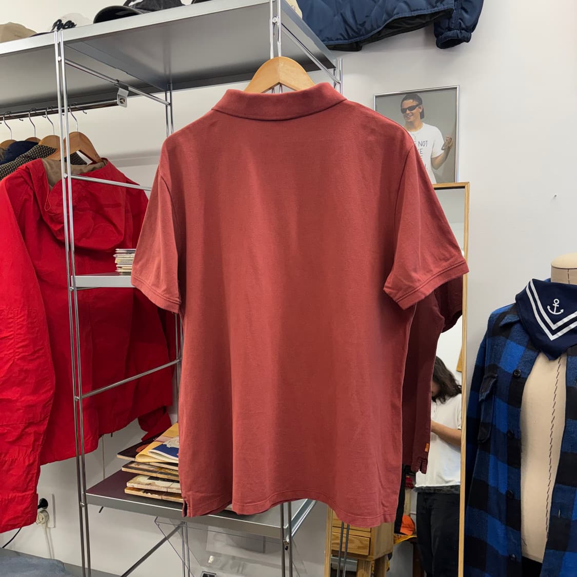 팀버랜드 빈티지 카라 티셔츠 (2XL)  상품이미지4