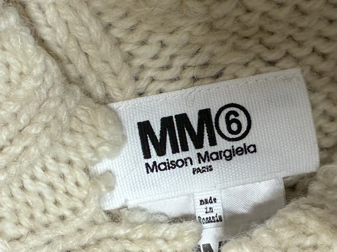 MM6 써클 케이블 니트(off white) s 상품이미지4