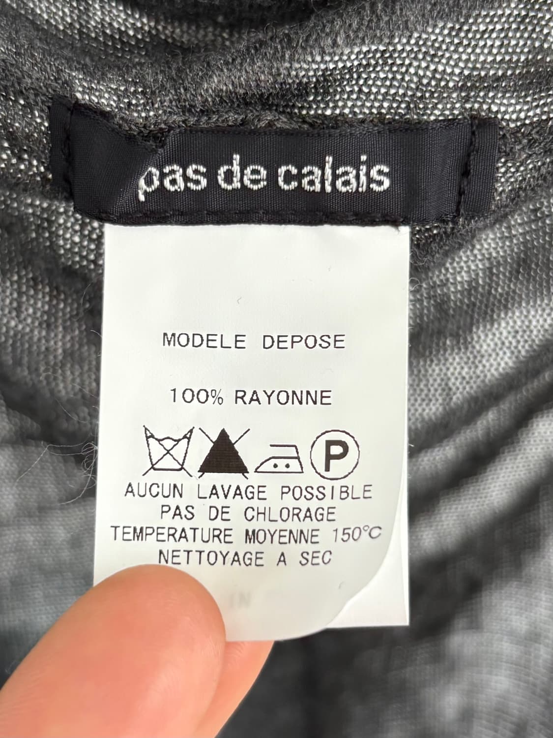 Pas de Calais 파드칼레 레이온 반팔 나시 상품이미지3