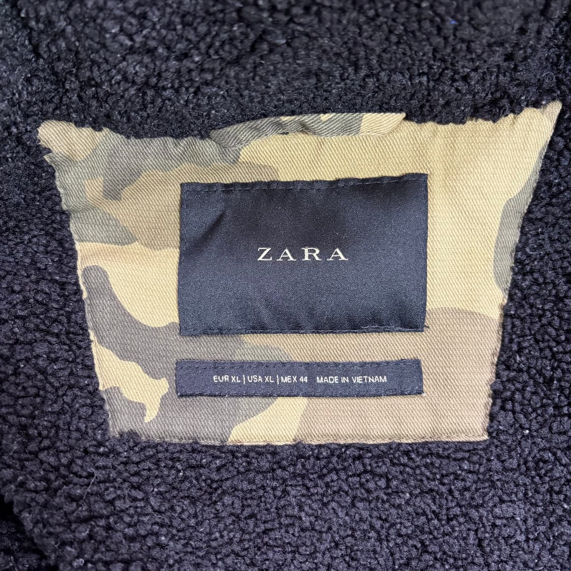 자라 카모 밀리터리 후드 자켓(XL) 상품이미지5