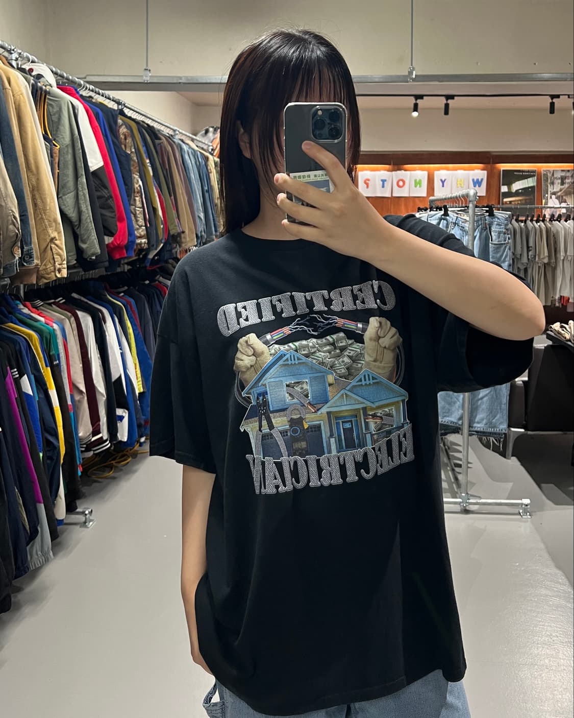 Vintage printing t-shirt 상품이미지1