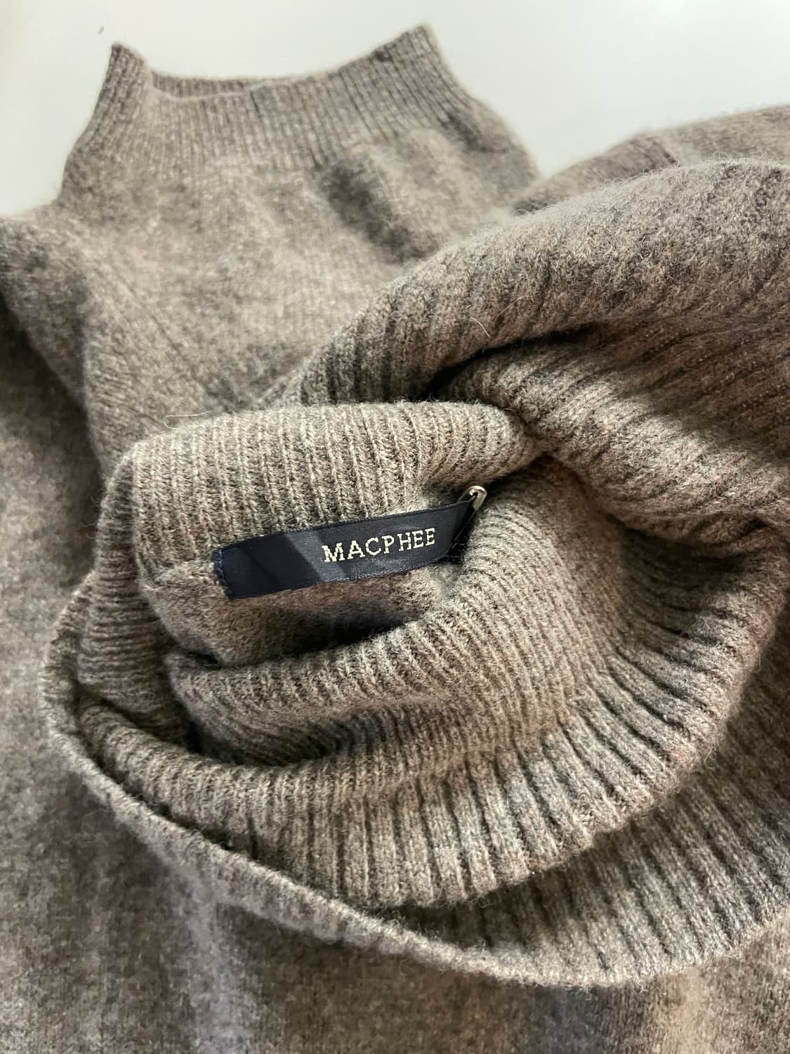 vintage short sleeve turtle neck knit 상품이미지4