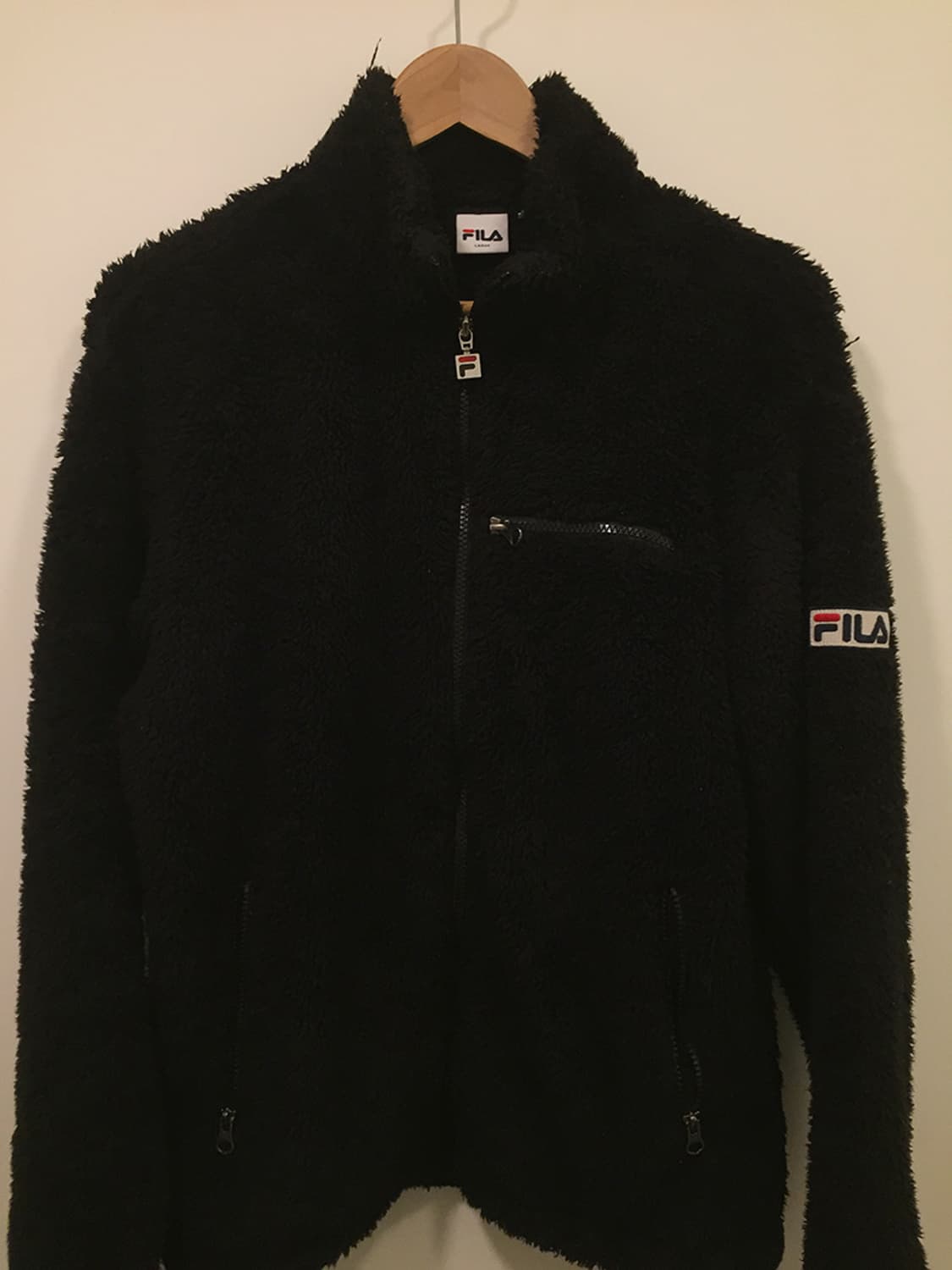 공용 휠라 양털 후리스 집업 100 상품이미지2