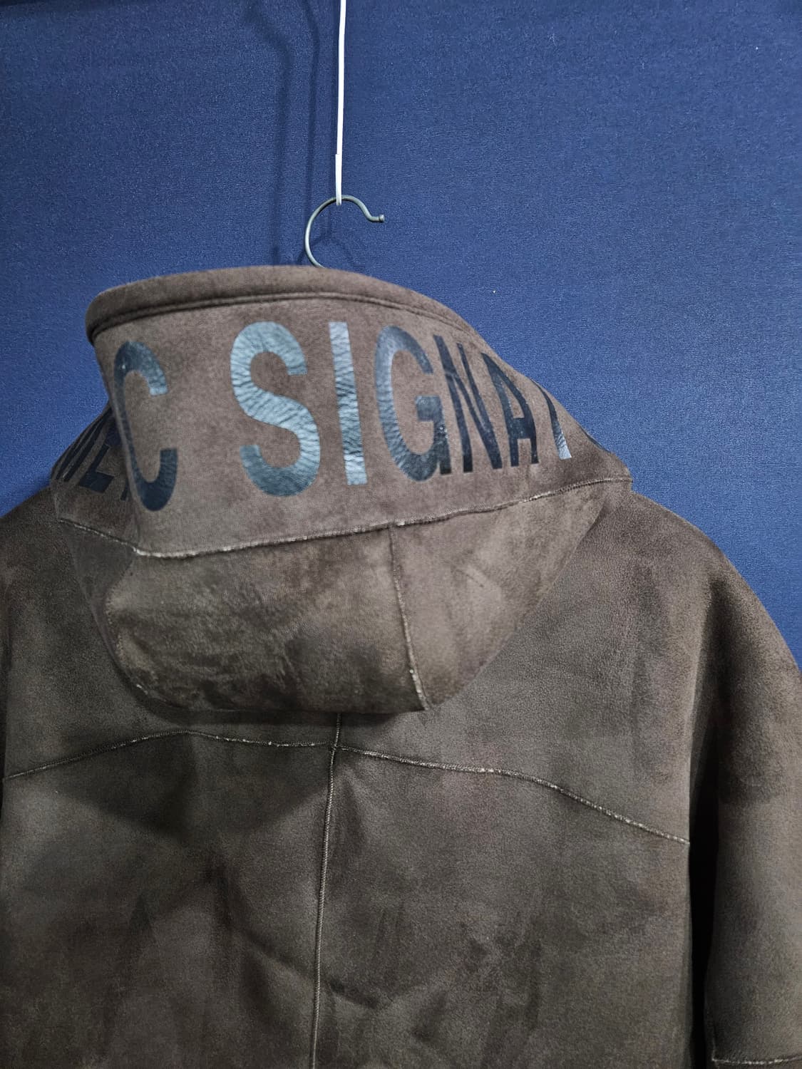 라이프워크 브라운컬러 남성 오버핏 105 양면 롱무스탕  상품이미지9