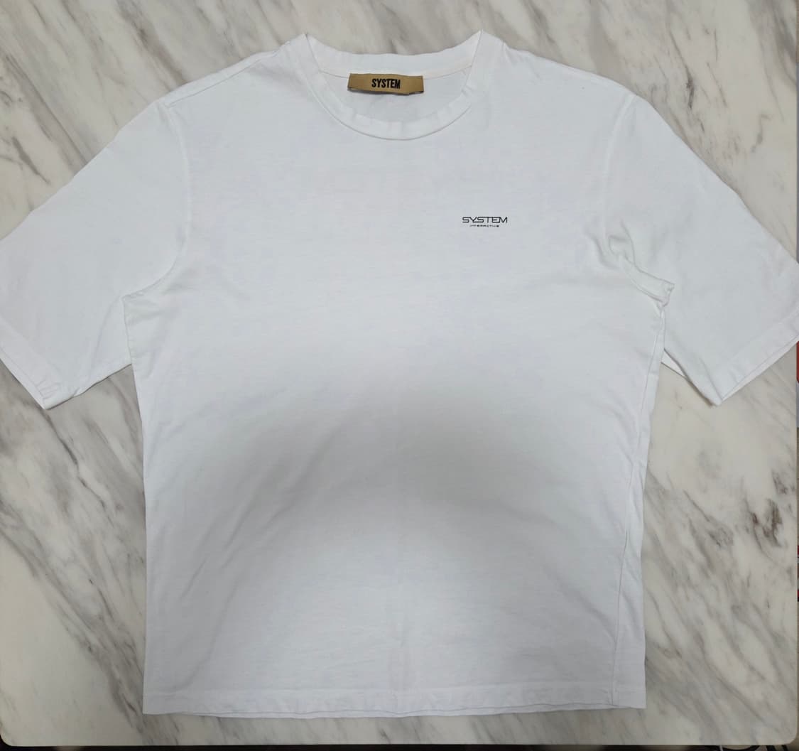 시스템옴므 프린트 반팔 티셔츠 상품이미지2