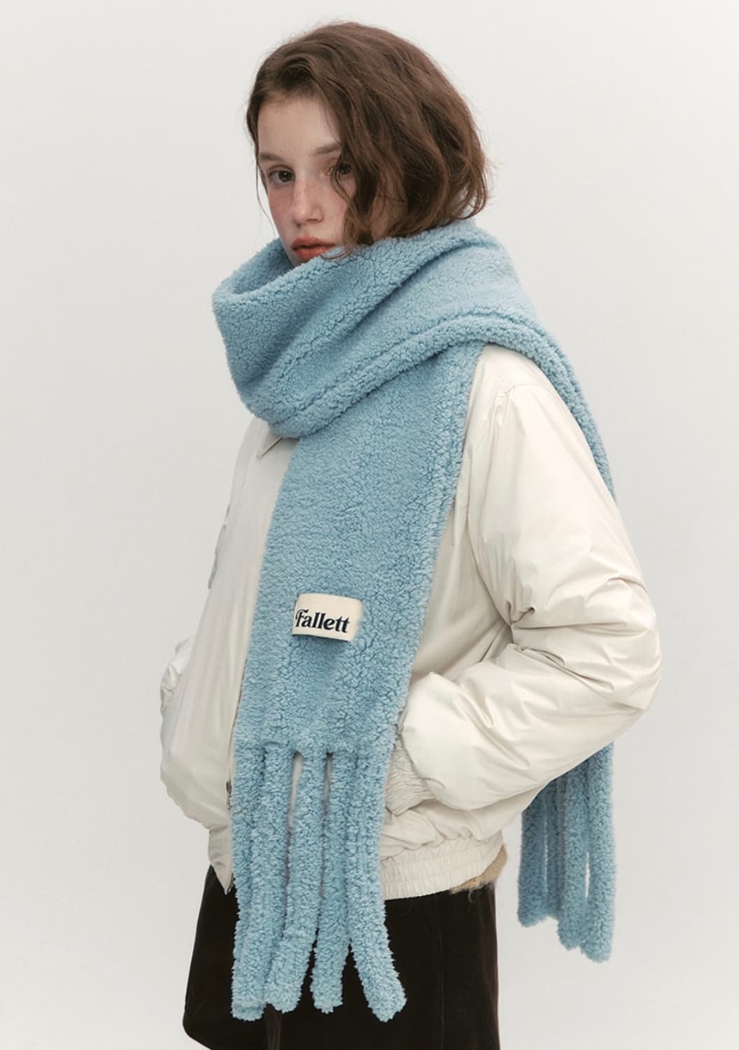 팔렛 부클레 머플러 블루 상품이미지1