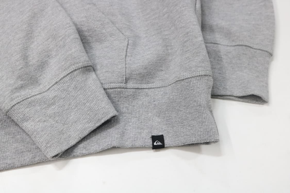 퀵실버 빈티지 아치 로고 그레이 후드 티셔츠 상품이미지6