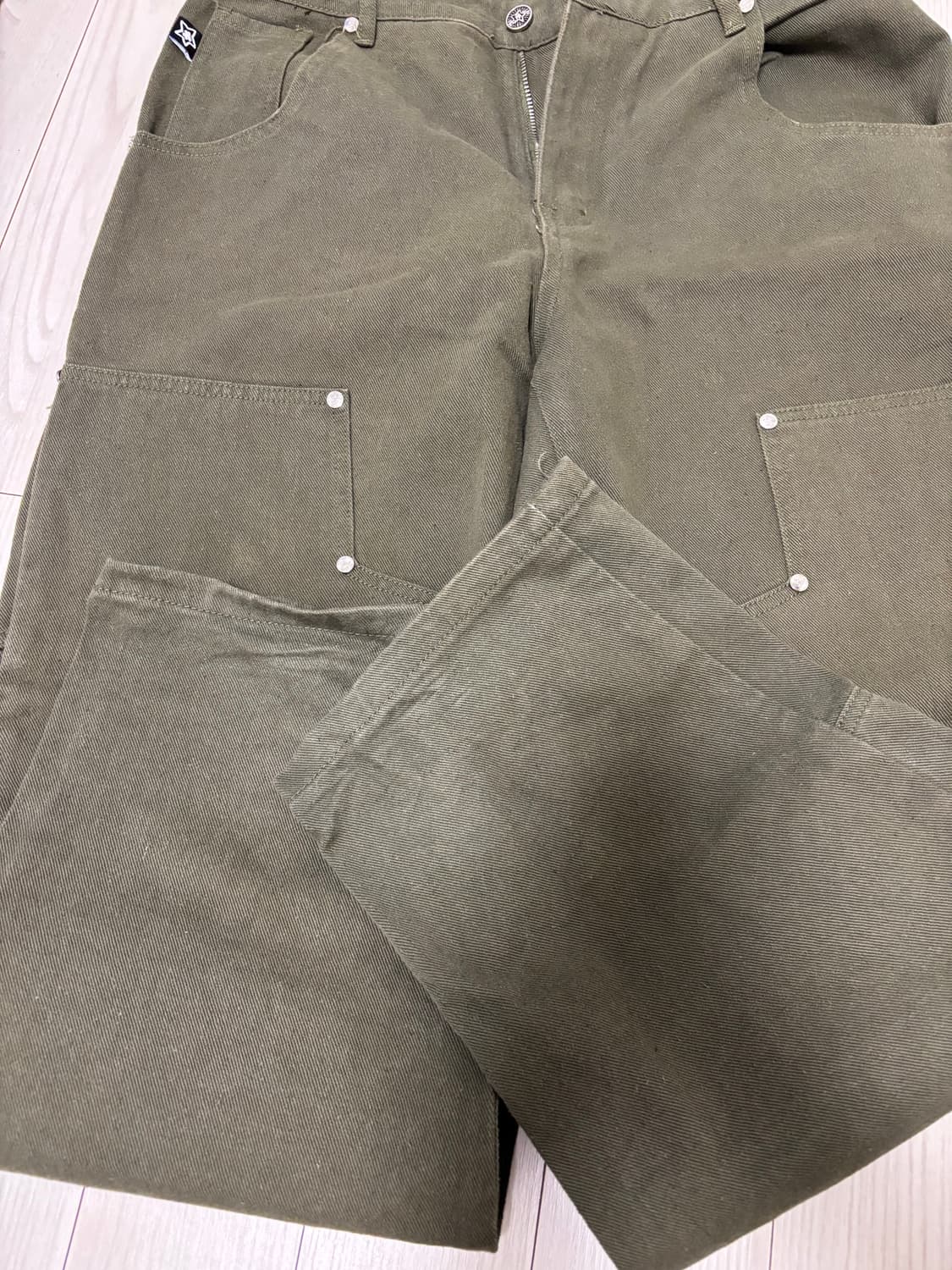 starteam 더블니 팬츠 카키 32 상품이미지4