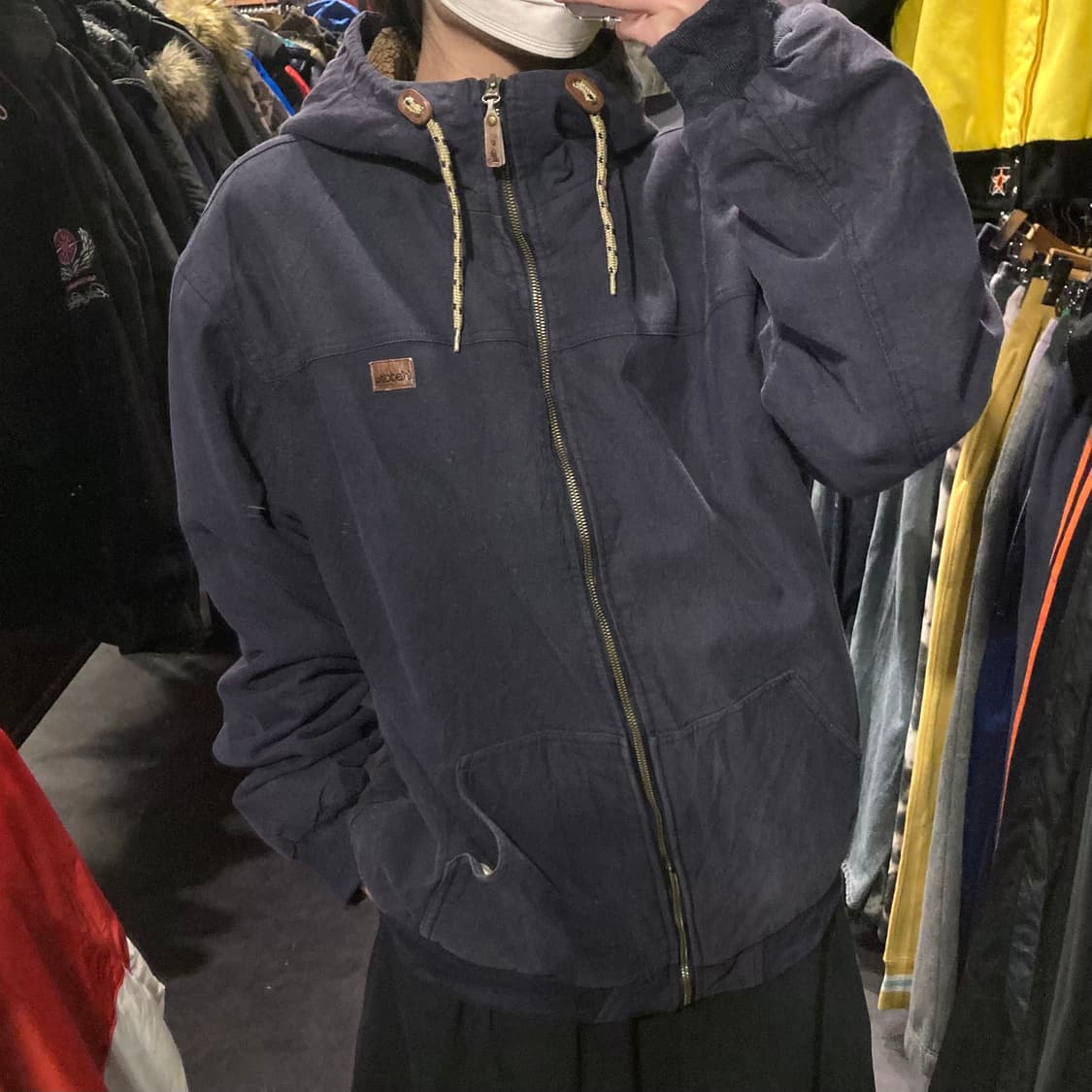 [IM] iriedaily 후드 자켓 네이비 상품이미지6