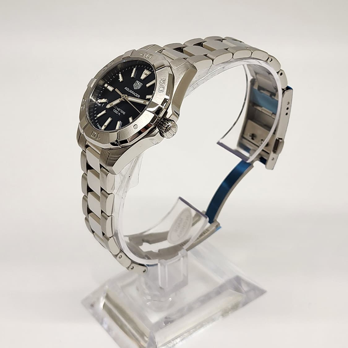 태그호이어 WBD1312 아쿠아레이서 스틸 쿼츠 32mm 상품이미지4