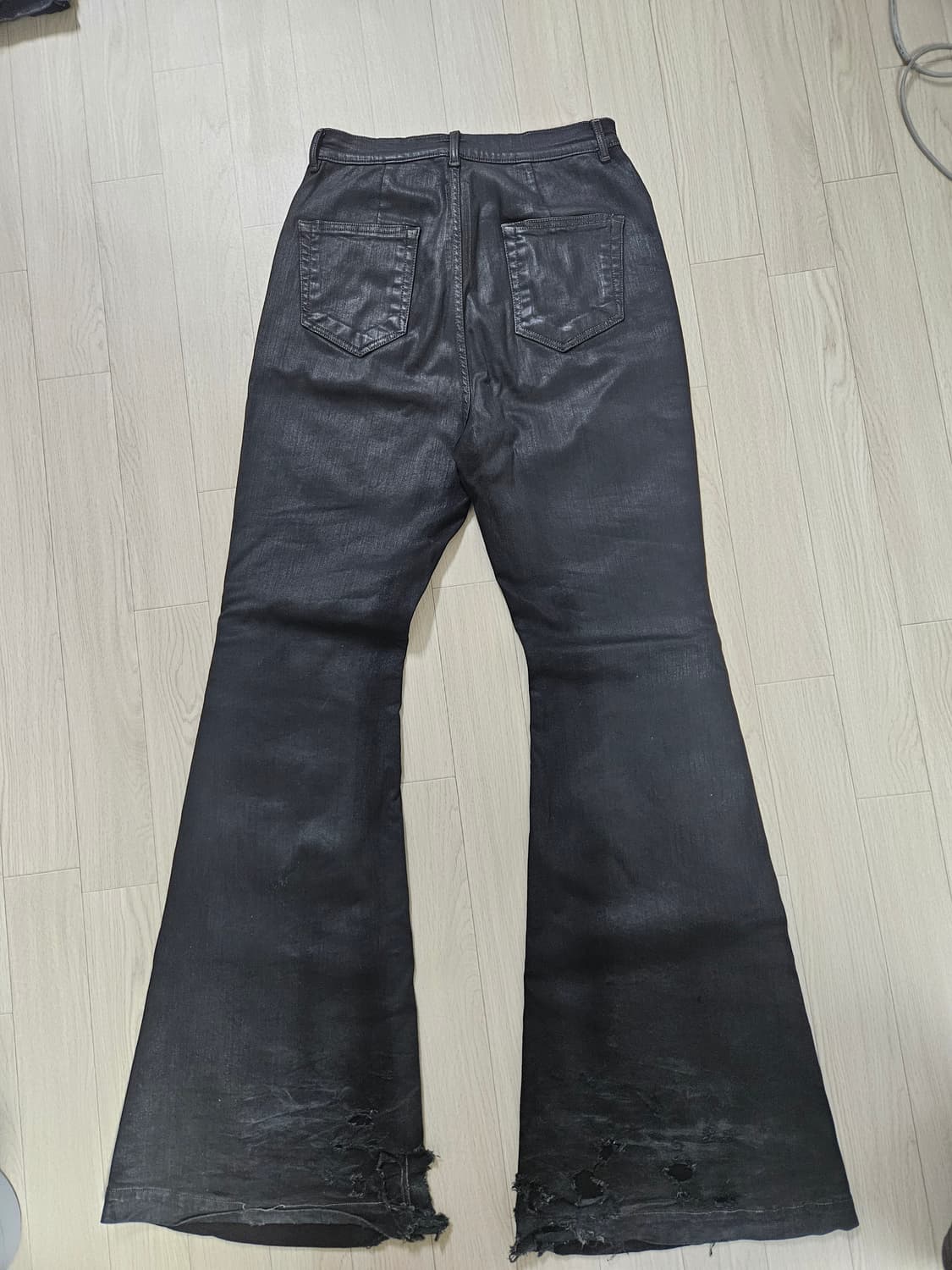 릭오웬스 다크쉐도우 볼란 부츠컷 sbw 33사이즈 상품이미지2