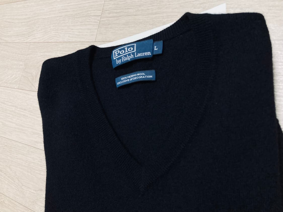 폴로 브이넥 울니트 100(L) 판매 상품이미지2