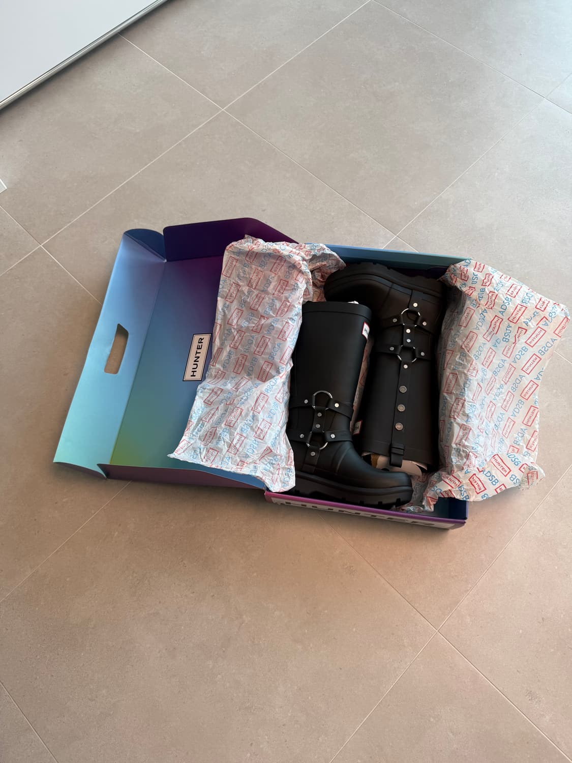 [250] 헌터 X 앤더슨벨 오리지날 2.0 톨 부츠 블랙 상품이미지6