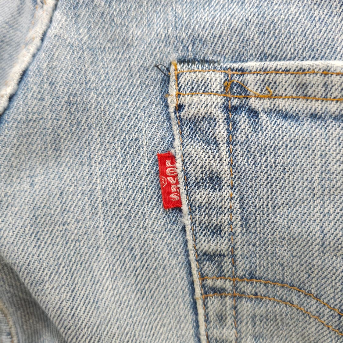 80s USA 리바이스 연청 우먼 데님팬츠- 26-27정도 상품이미지6