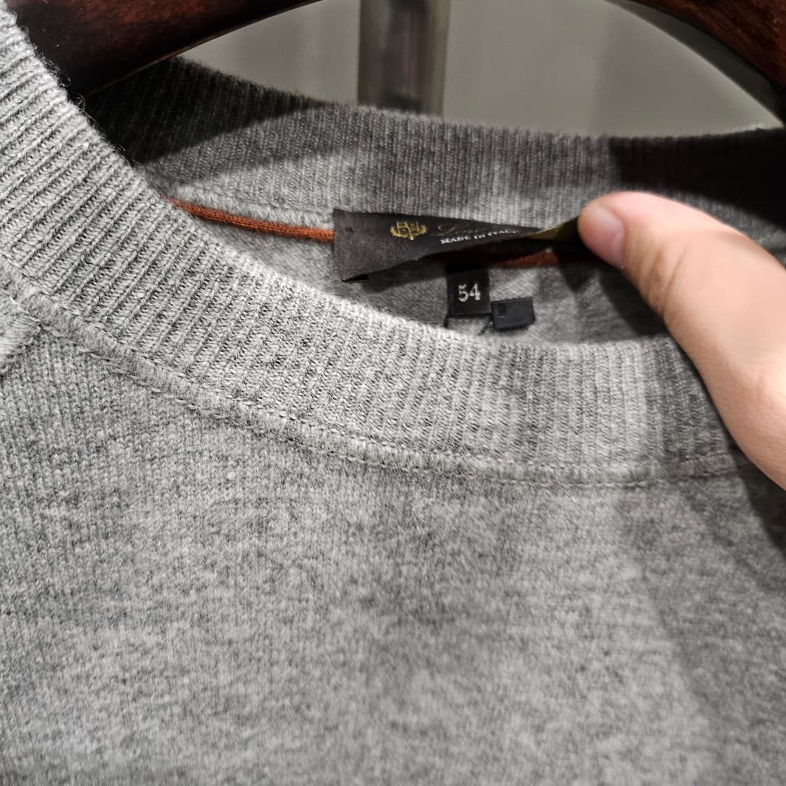 로로피아나 캐시미어 크루넥 신상 니트 상품이미지5