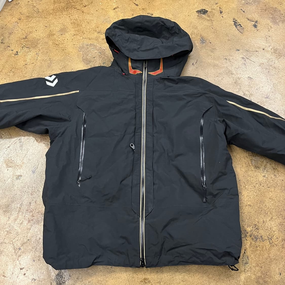 [정품/XL] 다이와 토너먼트 고어텍스 블랙 레드 스키 보드 자켓 b16 상품이미지3