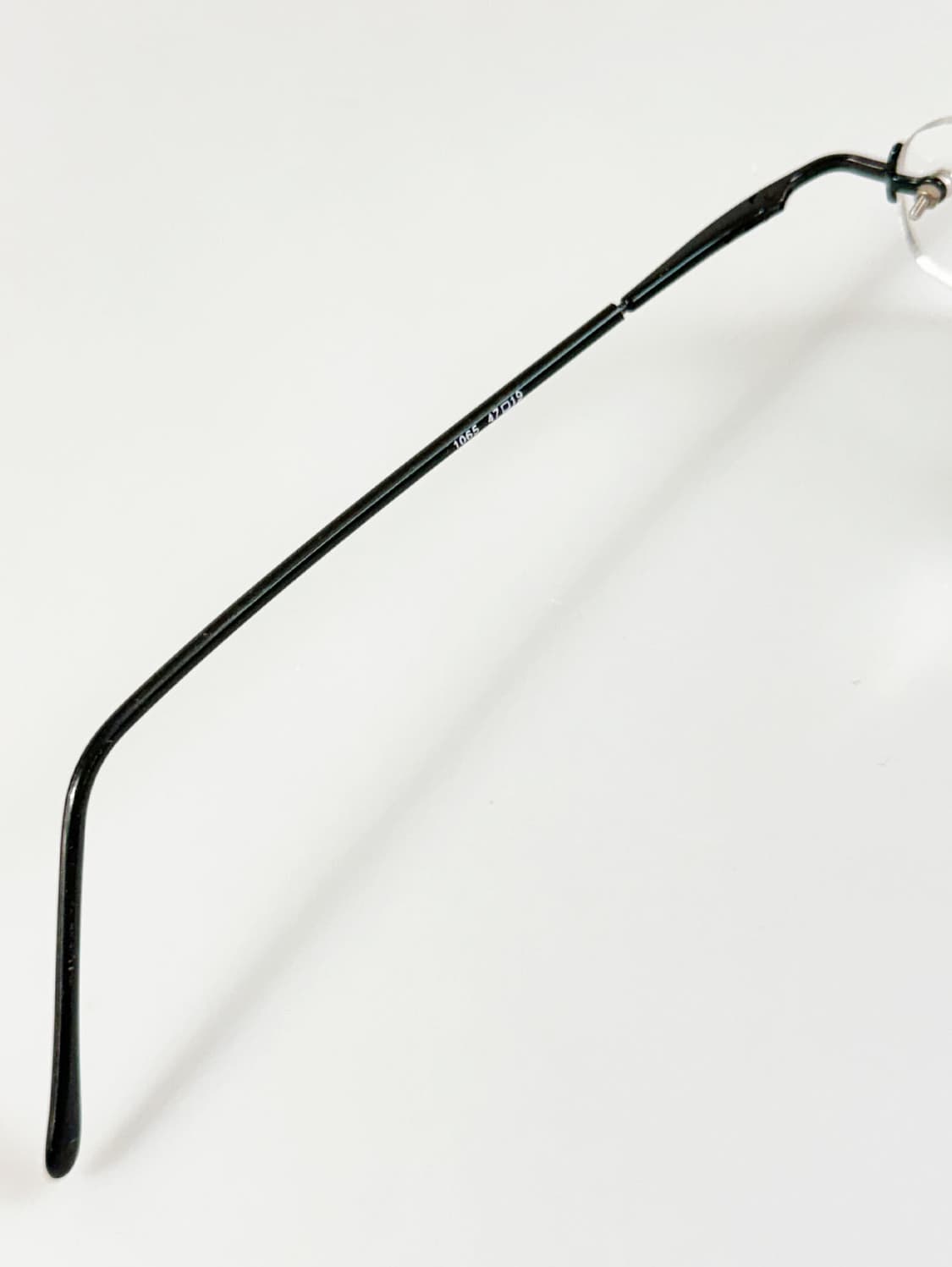 CESTIBIEN 블랙 무테 스퀘어 메탈 빈티지 안경 상품이미지7