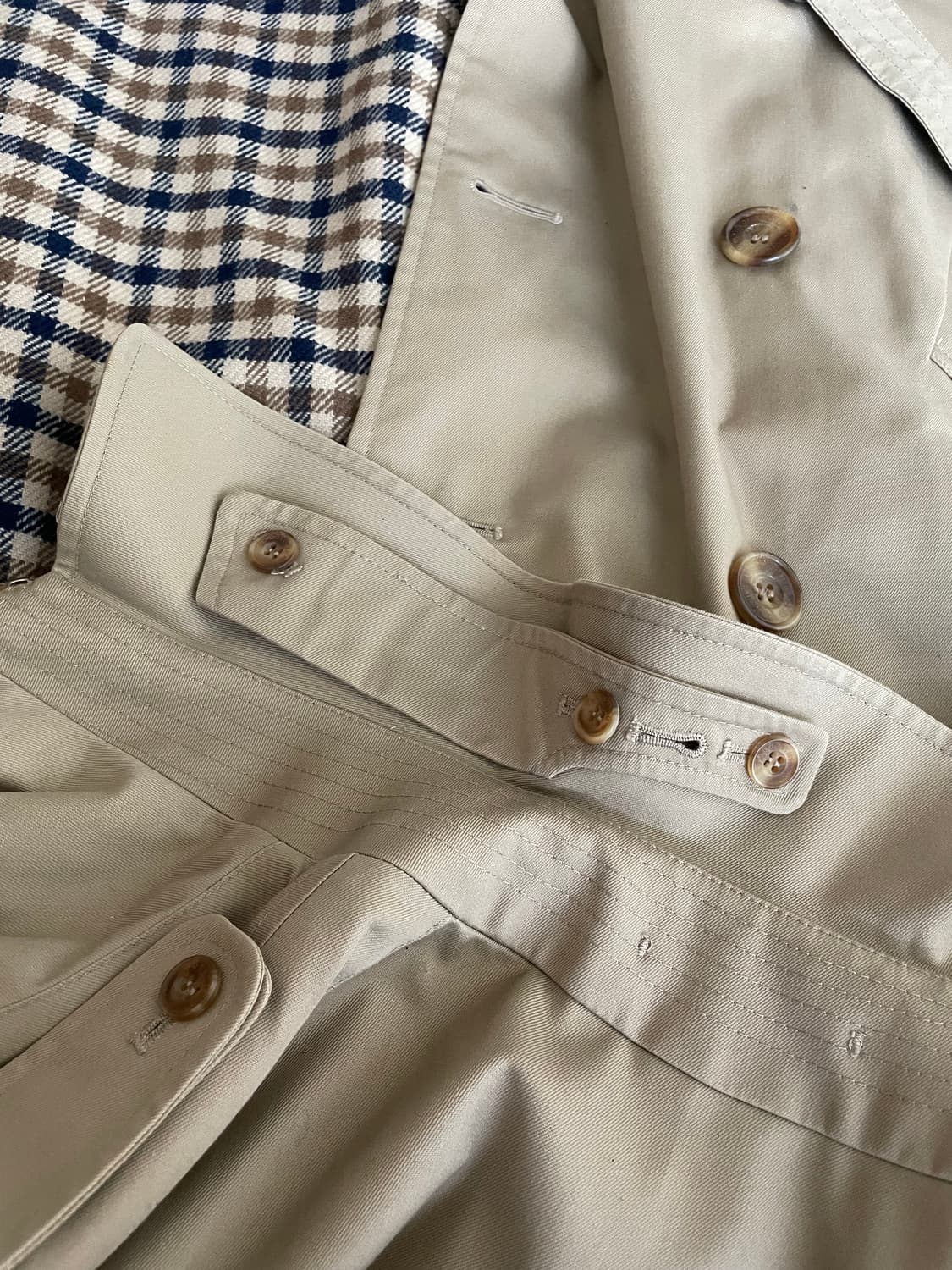 아쿠아스큐텀 트렌치코트 상품이미지6