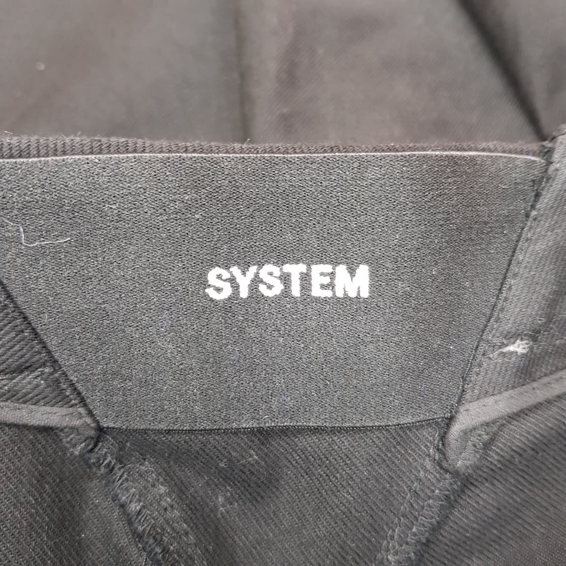 한섬 시스템 2022 와이드핏 데님팬츠 61-90사이즈 상품이미지5