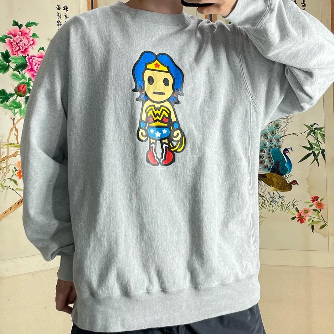 2000s BAPE 베이프 마일로 원더우먼 리버스위브  상품이미지1