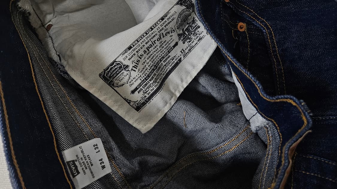 리바이스 501 오리지널 스트레이트핏(급처) 상품이미지9