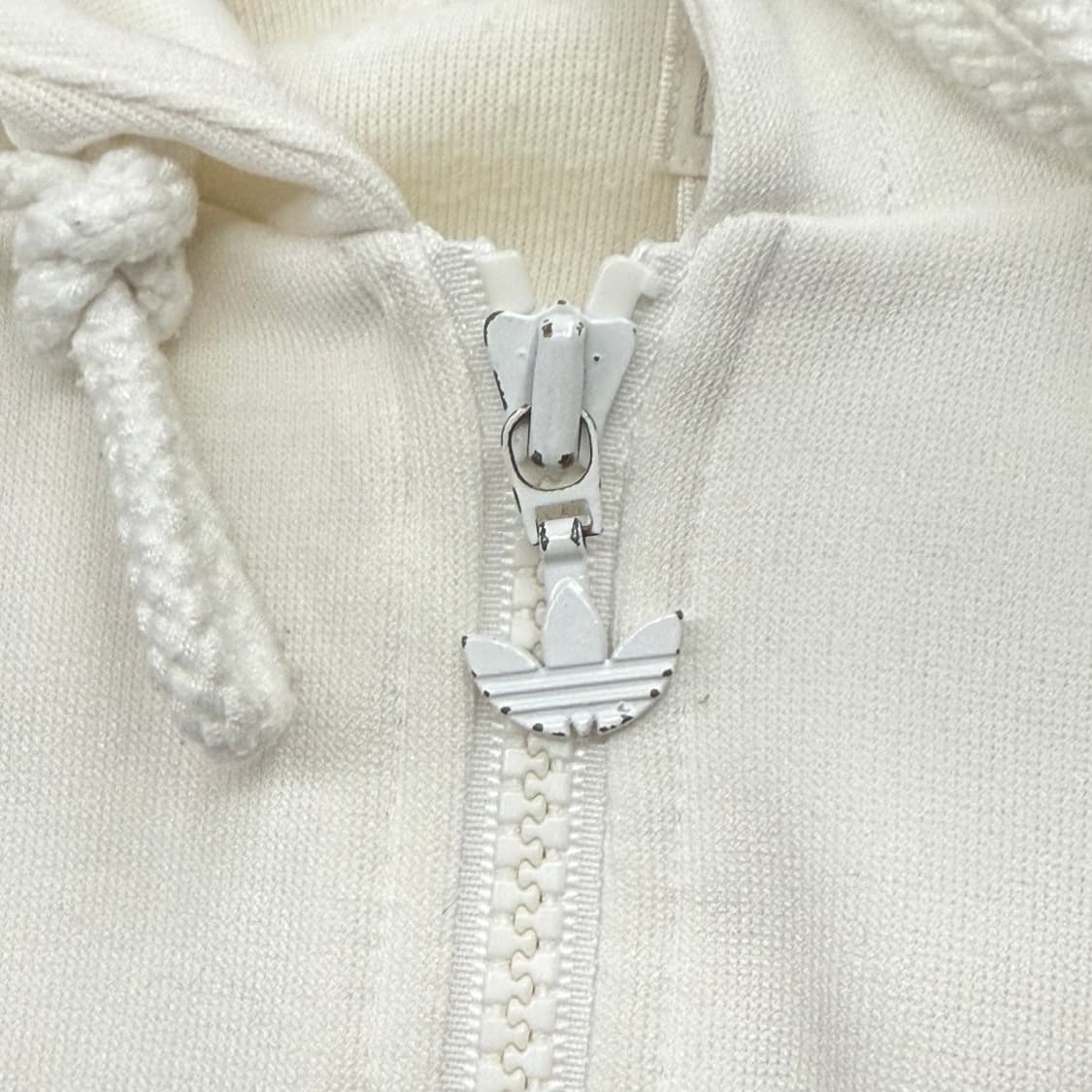 아디다스 흰빨 화이트 후플 플락 져지 후드집업 95 상품이미지8