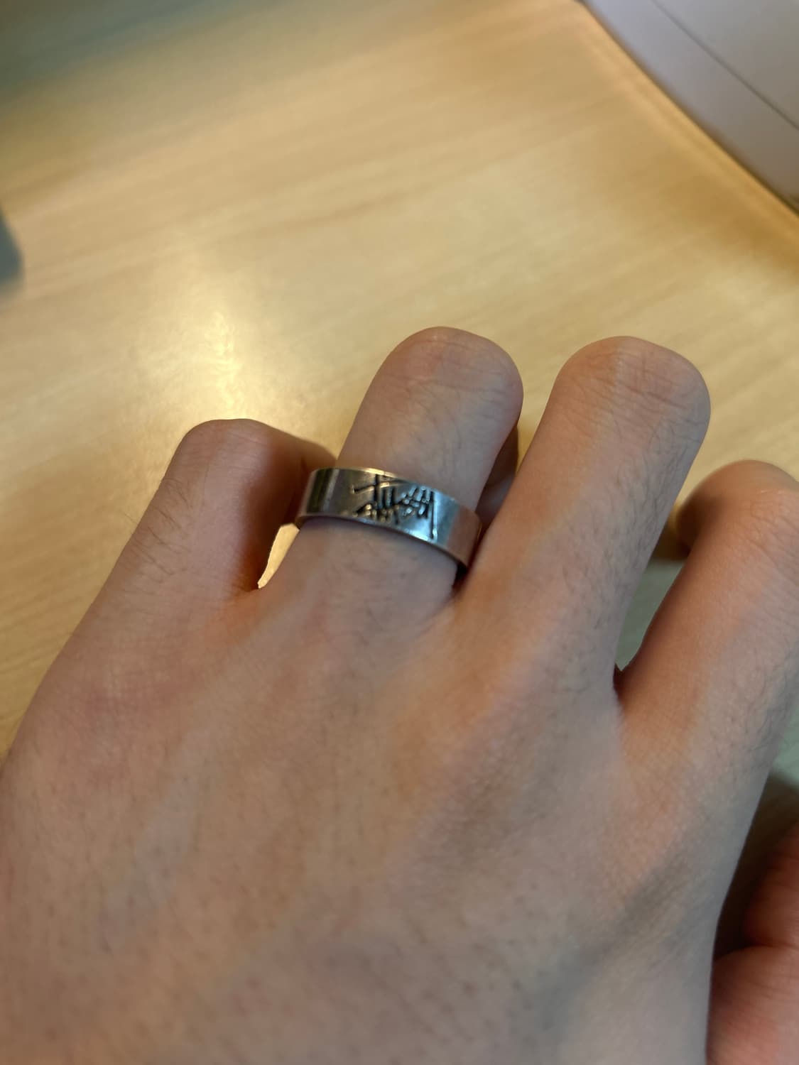 빈티지 스투시 실버  상품이미지2