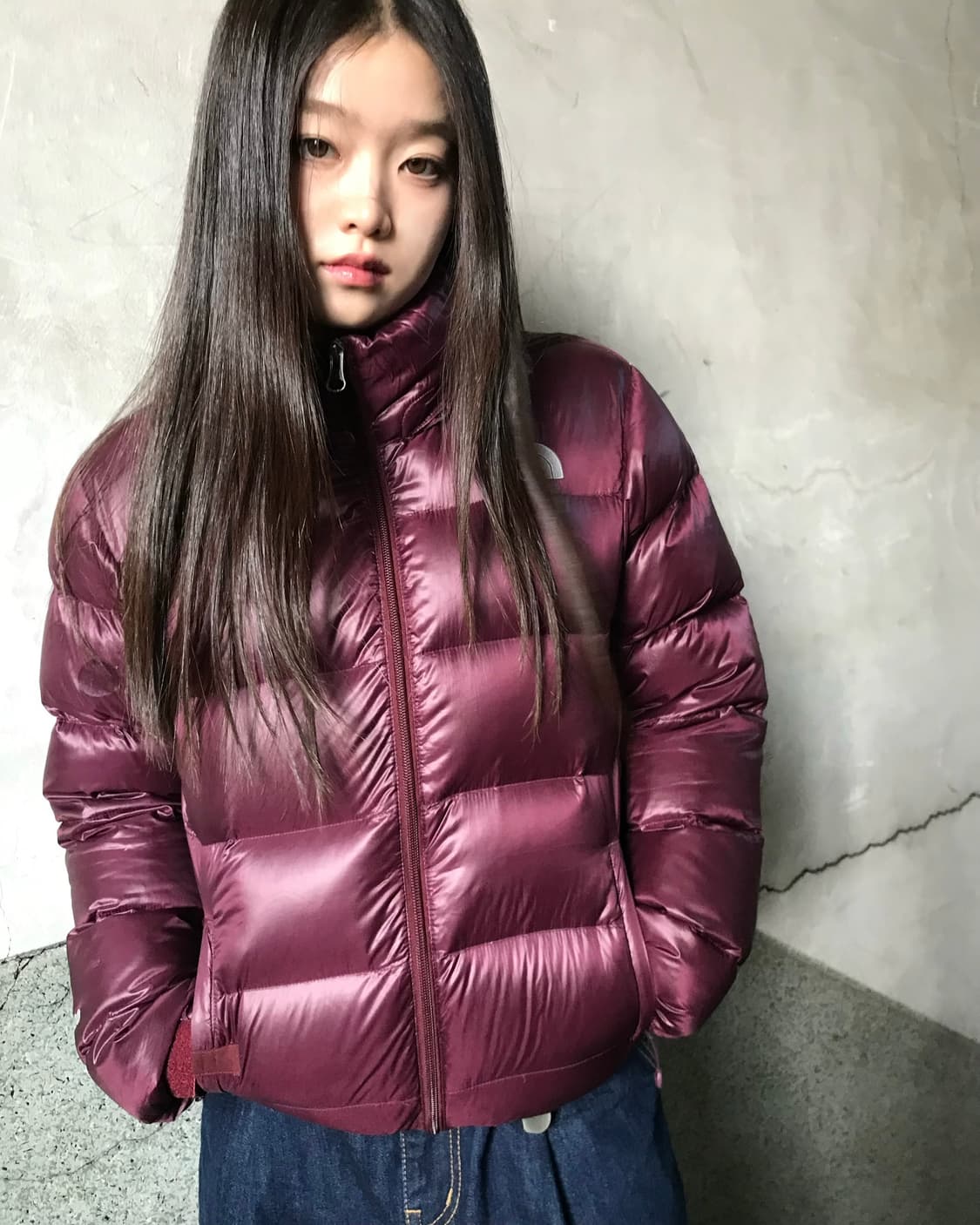 노스페이스 와인 패딩 상품이미지1