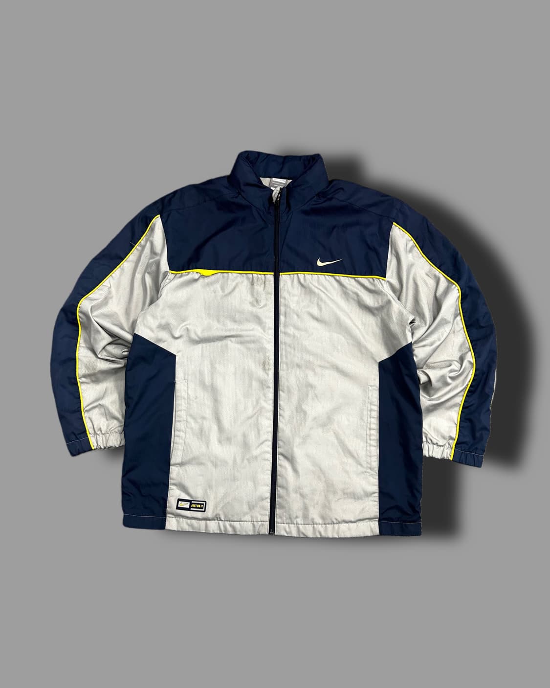 나이키 00s 그레이 네이비 바람막이 점퍼 170 상품이미지4