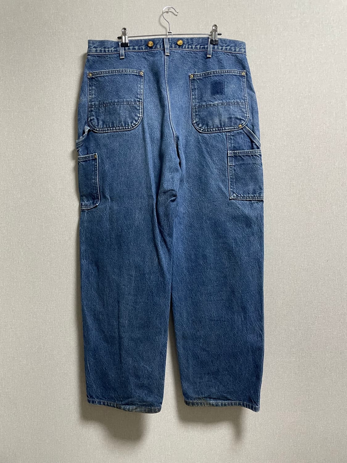 USA 빈티지 칼하트 더블니 팬츠 38x30 데님 상품이미지2