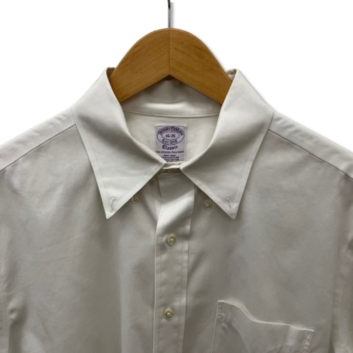 브룩스 브라더스 화이트 드레스 셔츠 상품이미지3