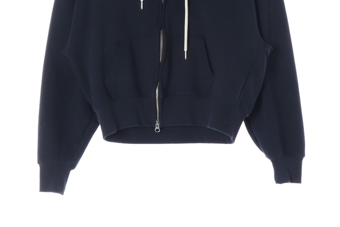 YALE 핸섬댄 자수 크롭 후드 집업 상품이미지4