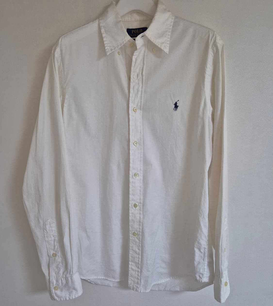 폴로랄프로렌 화이트셔츠 클래식핏 S 상품이미지3
