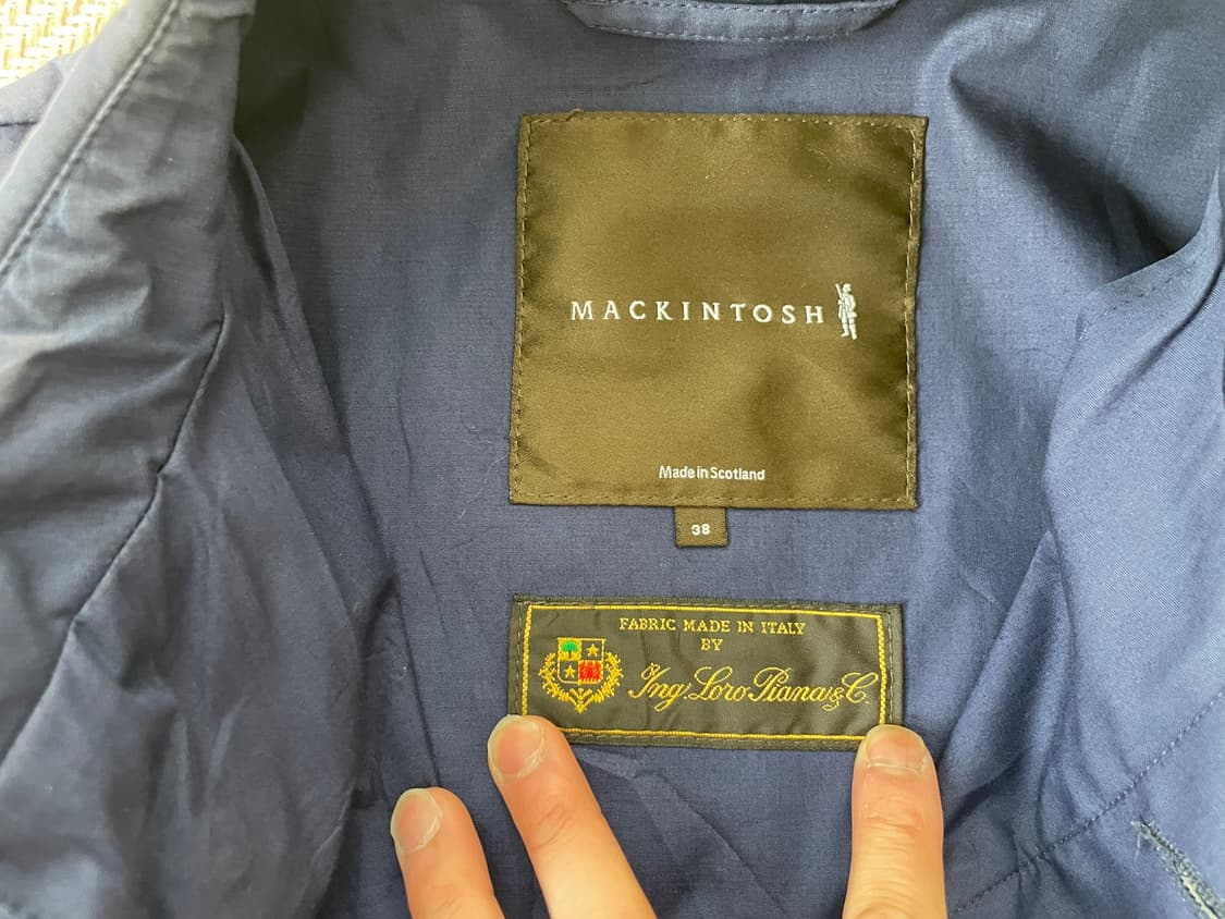 매킨토시 x 로로피아나 벨티드 코트 J03889 상품이미지9