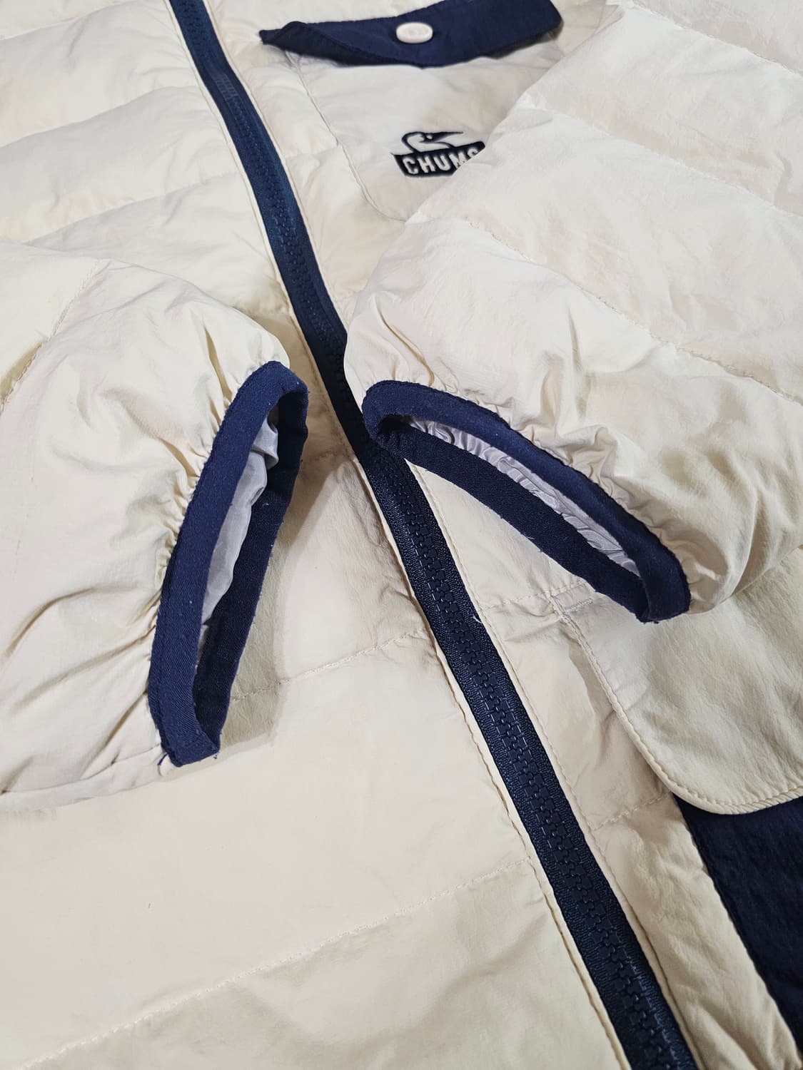 [XL] CHUMS JAPAN 첨스 캠핑 패커블 다운 파카 패딩 자켓 상품이미지4