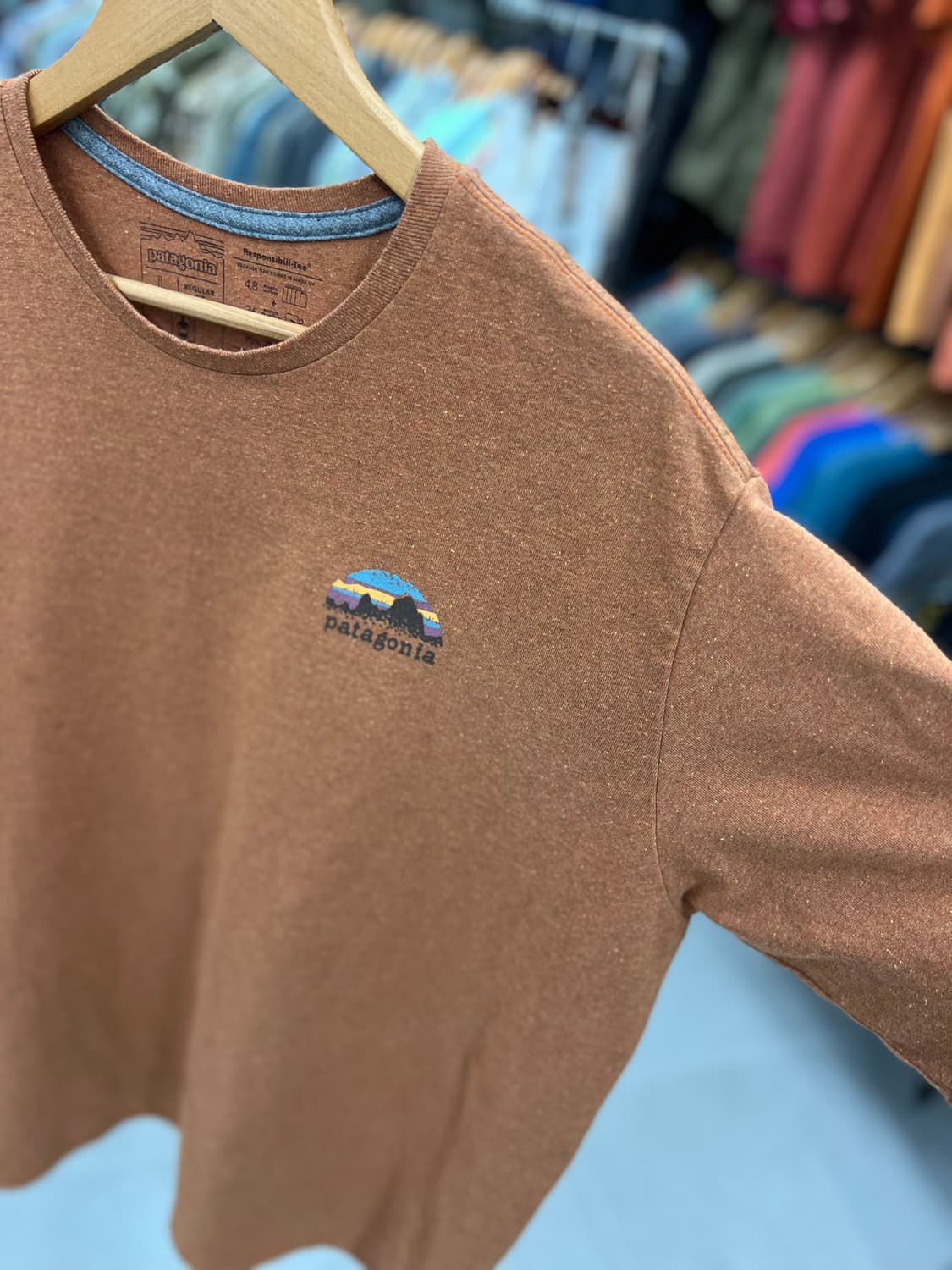 파타고니아 Skyline Stencil Responsibili-Tee 상품이미지4