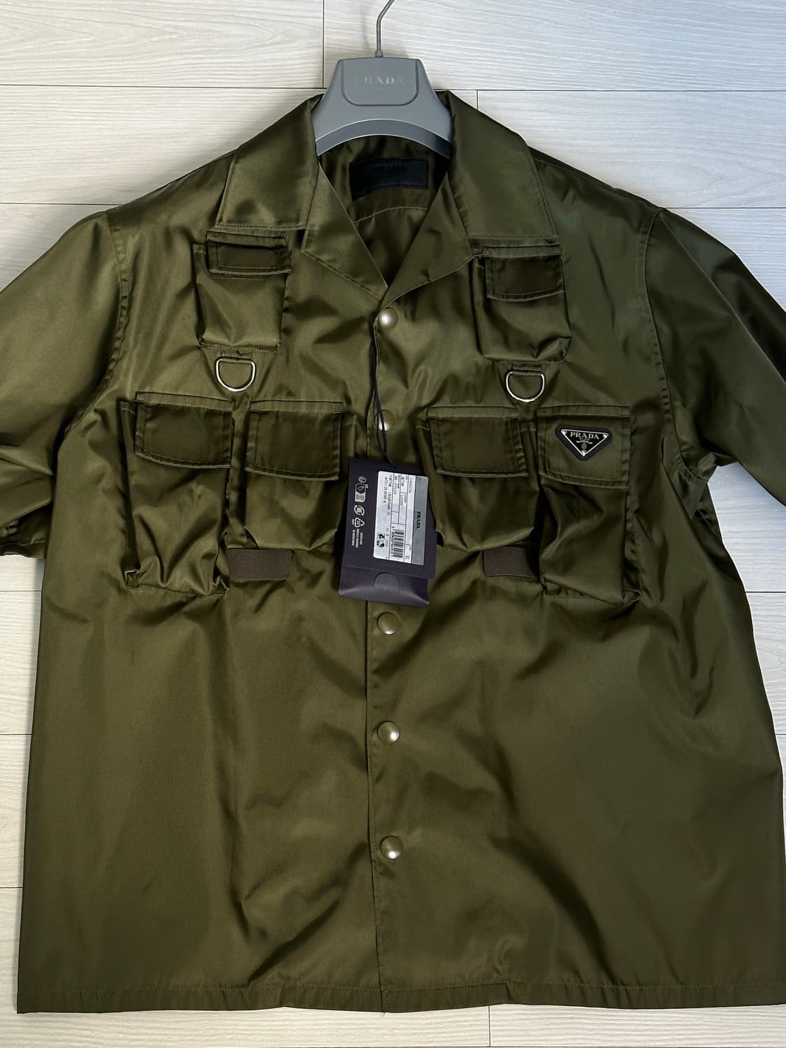 프라다 리나일론 탄창 셋업 24ss XL(105-110) 새상품급 상품이미지5