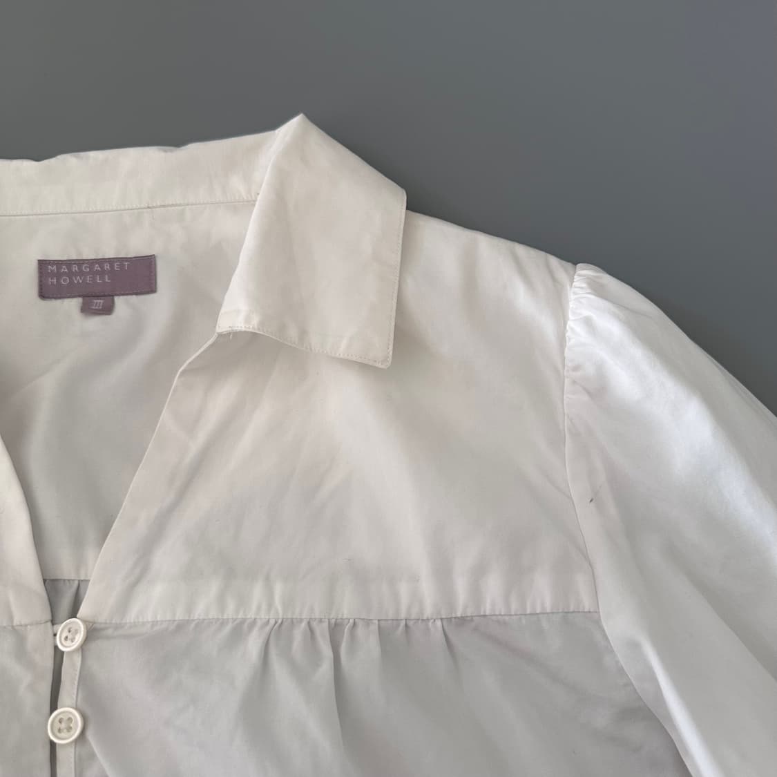 마가렛호웰 margaret howell 칠부 셔츠 블라우스 상품이미지3
