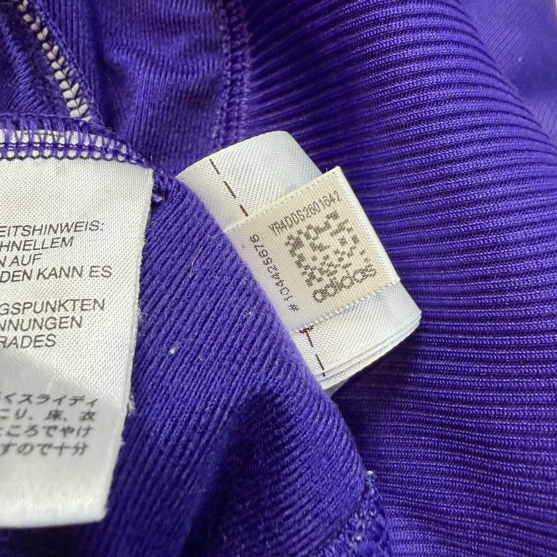 아디다스 구 파이어버드 딥퍼플 져지 상품이미지6