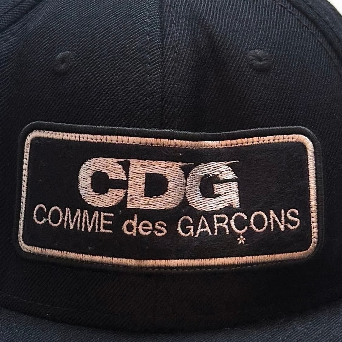 꼼데가르송 CDG 로고 패치 캡 상품이미지5