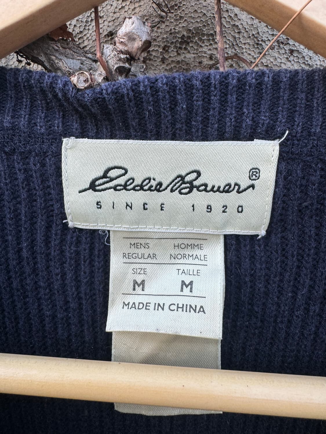 에디바우어 빈티지 스트라이프 와플 니트 m 상품이미지6