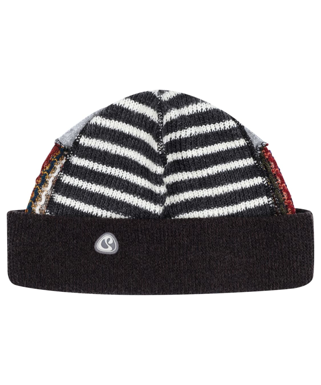 코이세이오 패치워크 비니 브라운 상품이미지1