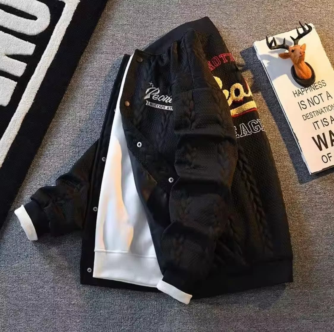 새상품♡ peanot야구점퍼 (66~77) 상품이미지2