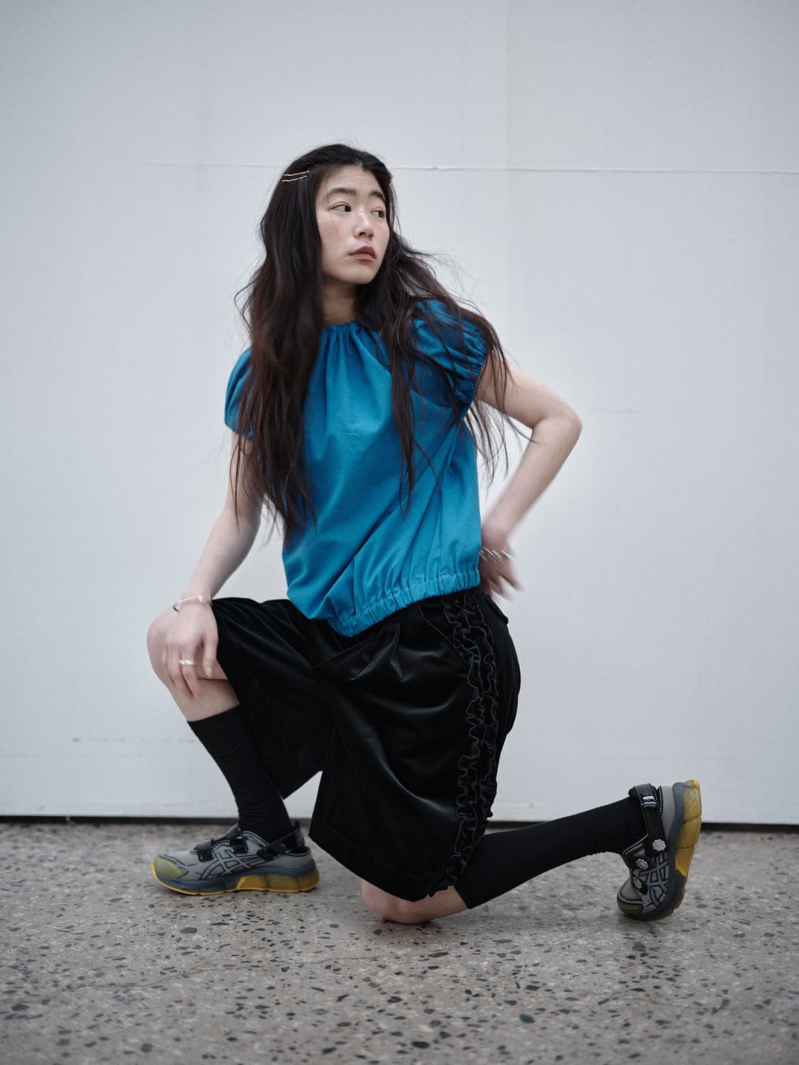 SAENGIN STUDIOS volume shirring top 상품이미지3