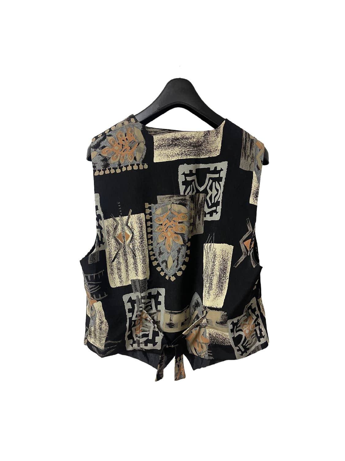 Art Motif Pattern Vest 상품이미지3