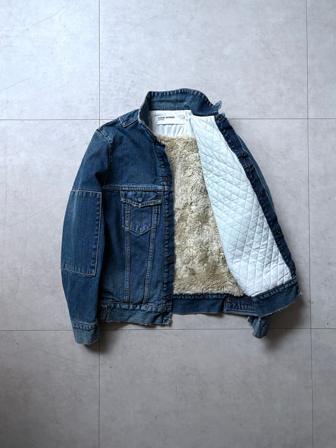 Cosmic Wonder Sherpa Lined Denim Jacket 상품이미지3