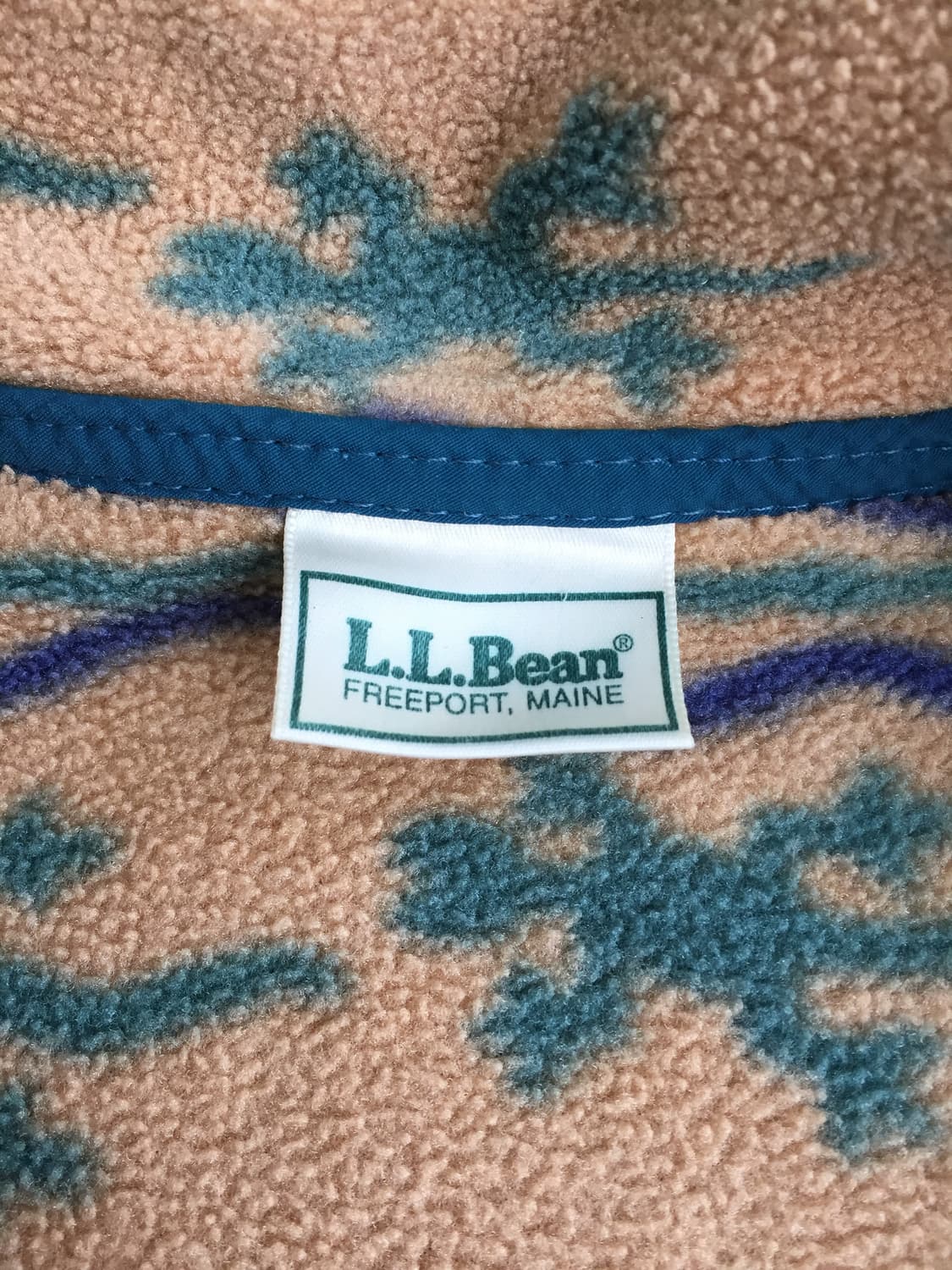 LLbean 미제 플리스 스냅티 상품이미지8