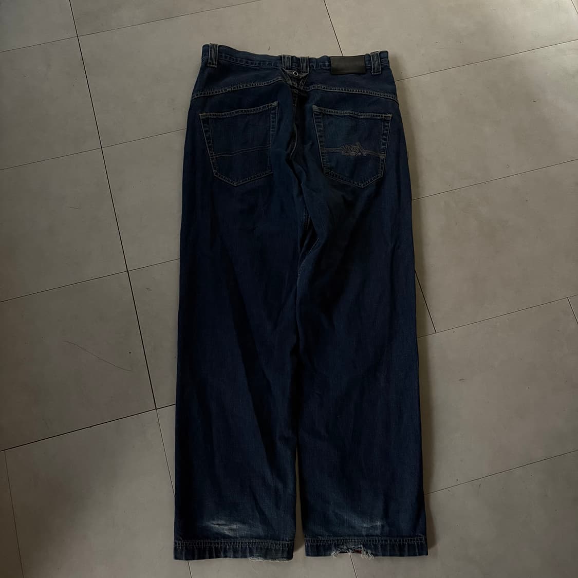 마자플라바 00s 힙합 데님팬츠 상품이미지7